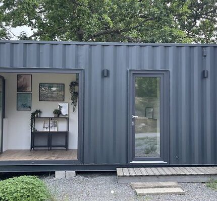 Conteneur mini-maison de 15 m² clé en main